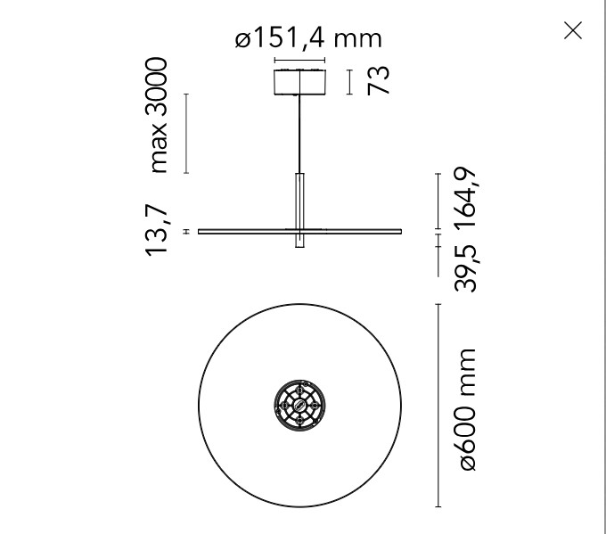 Светильник My Disc Flos ИТАЛИЯ