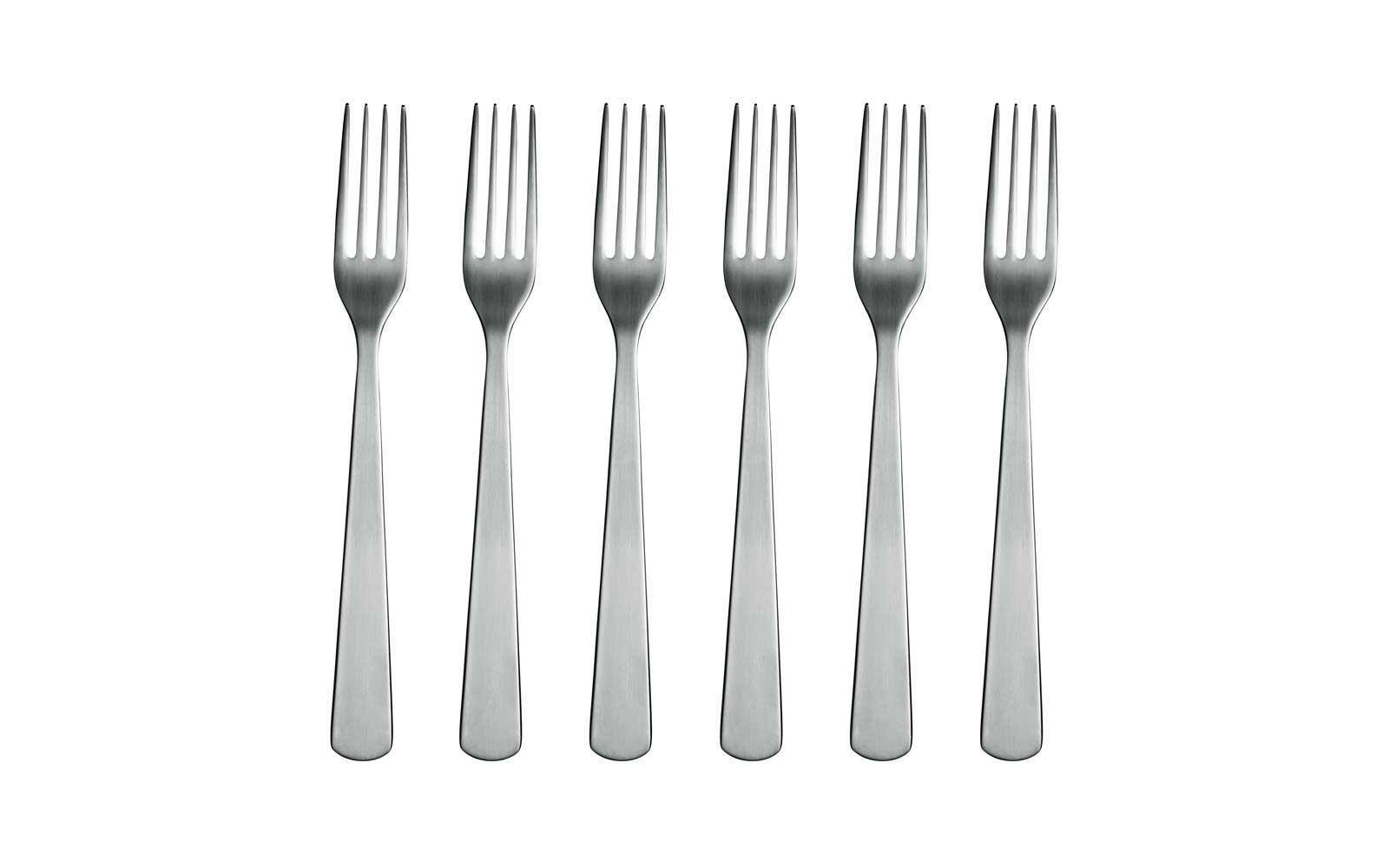 Вилки (набор 6 шт.) Normann Forks - 6 pack Steel Normann Copenhagen ДАНИЯ