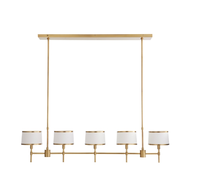 Люстра LUCIANO LINEAR CHANDELIER 89022 Arteriors Home США