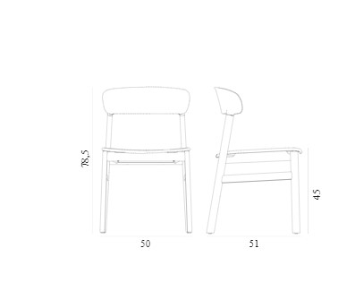 Стул HERIT CHAIR Normann Copenhagen ДАНИЯ