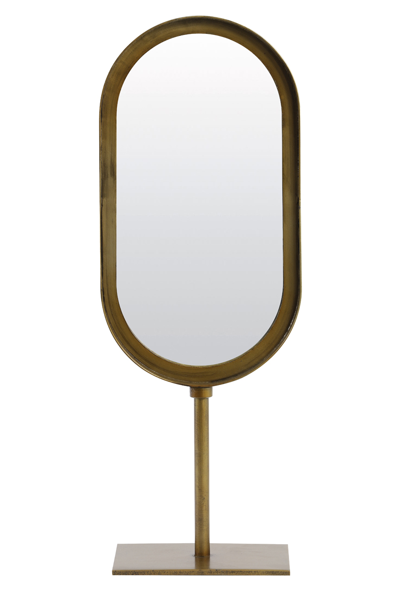 Зеркало Mirror 16x10x45 cm LURE antique bronze 7309918 Light & Living НИДЕРЛАНДЫ