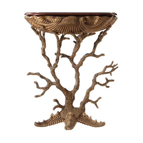 Консоль GILT GROTTO ACCENT CONSOLE TABLE 5325-001 Theodore Alexander США