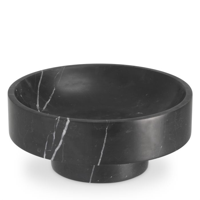 Тарелка Santiago marble black 114860 Eichholtz НИДЕРЛАНДЫ