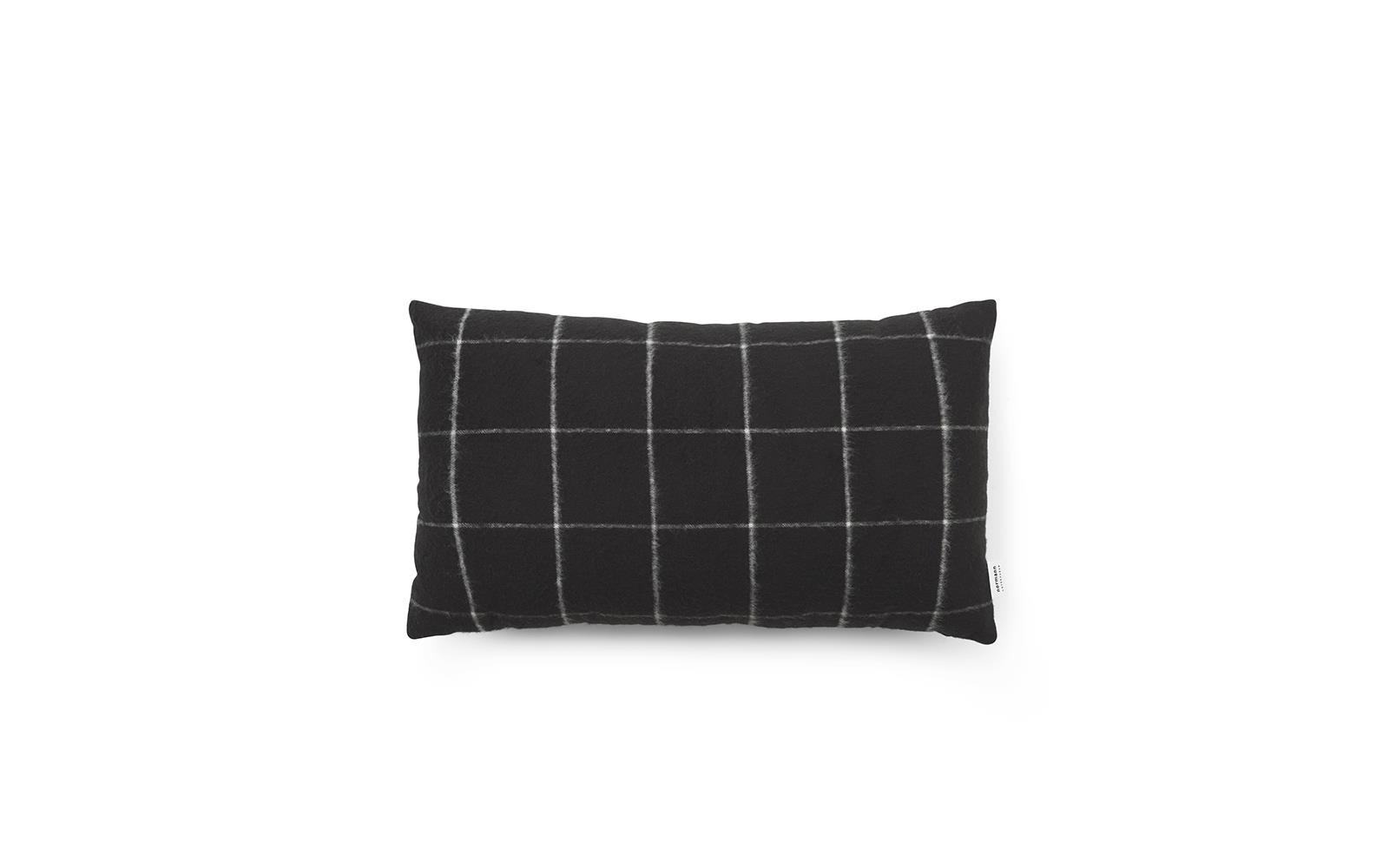 Подушка декоративная Flair Cushion 35x60 Black Grid Normann Copenhagen ДАНИЯ
