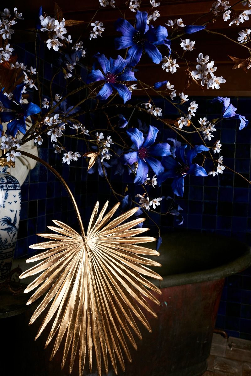 Декоративные цветы CLEMATIS FLUWEEL PRS/ROZ 73 cm 136677 Silk-ka НИДЕРЛАНДЫ
