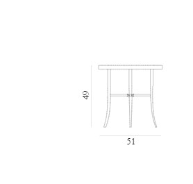 Журнальный стол LUG TABLE Small Normann Copenhagen ДАНИЯ