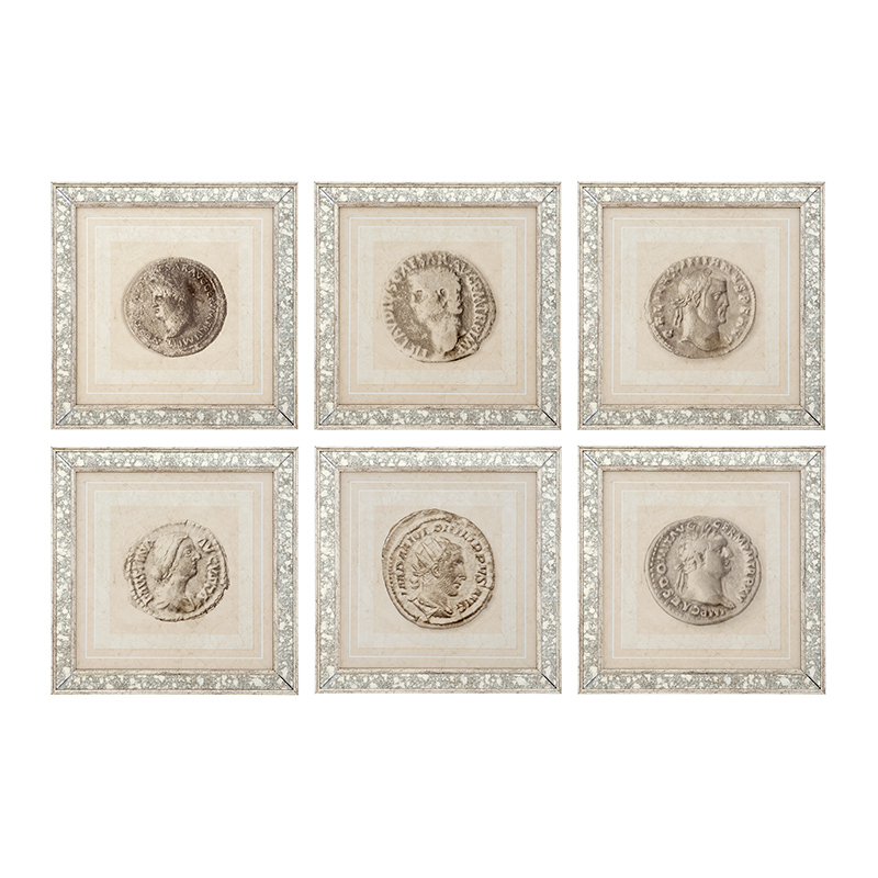 Постер Roman Coins (6 шт.) 108264 Eichholtz НИДЕРЛАНДЫ
