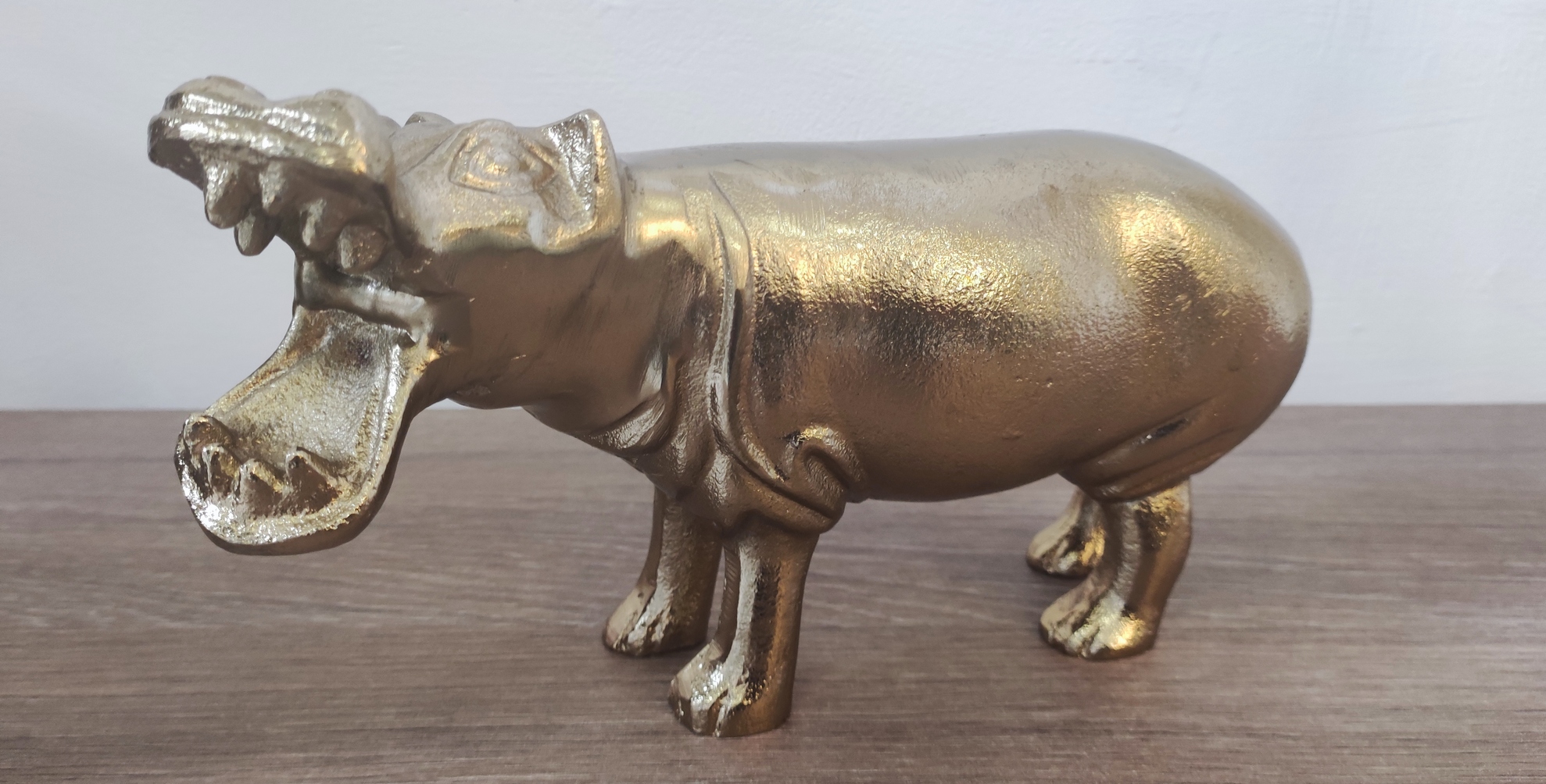 Статуэтка HIPPO gold 24x9,5x14 cm  6990985 Light & Living