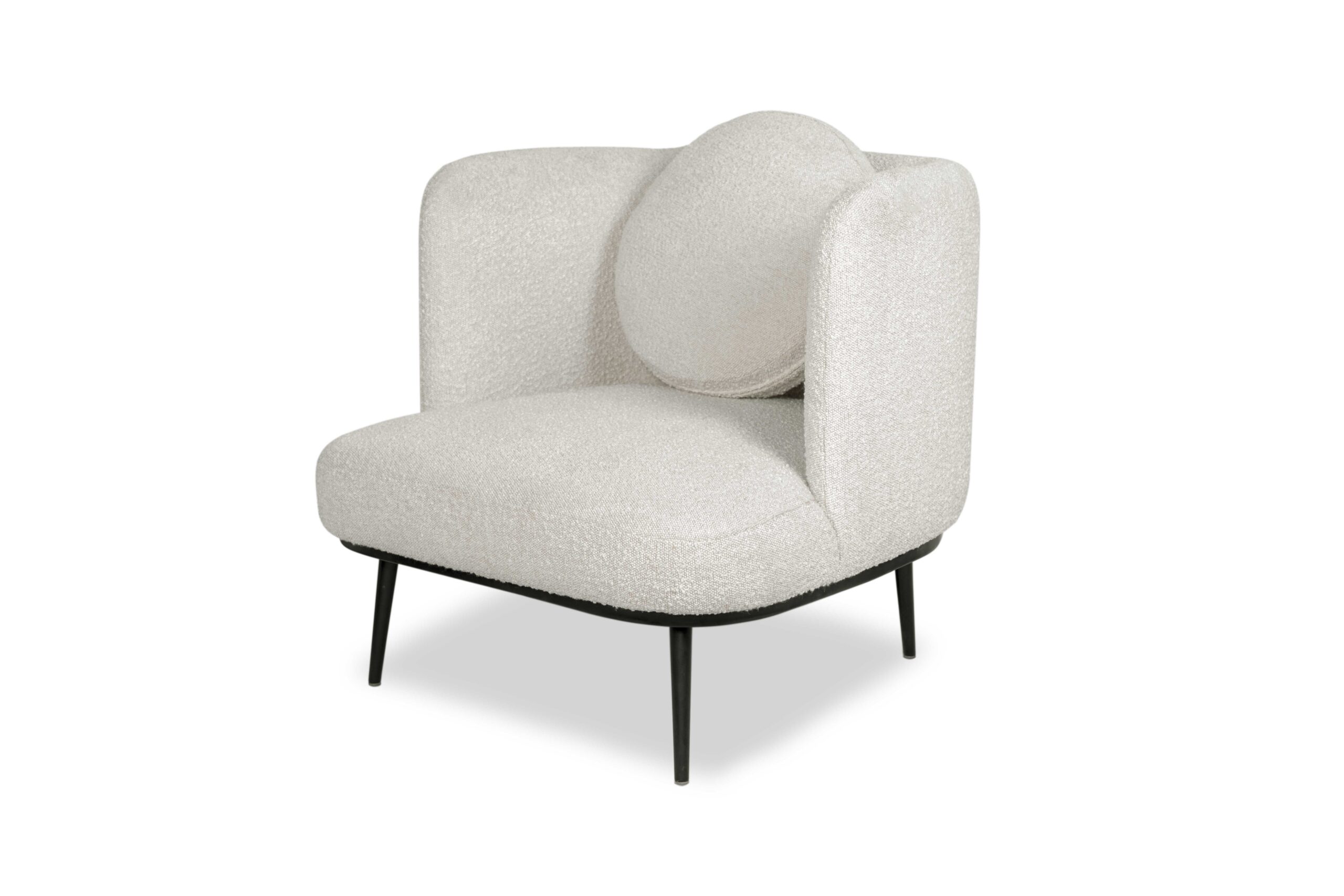 Кресло V LUX OCCASIONAL CHAIR – BOUCLE SAND LE001-OCH-437 Liang & Eimil ВЕЛИКОБРИТАНИЯ