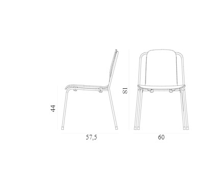 Стул STUDIO CHAIR FRONT UPHOLSTERY Normann Copenhagen ДАНИЯ