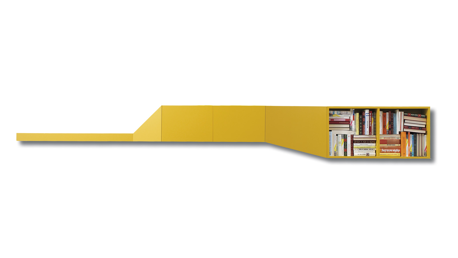 Книжный шкаф настенный Hillside air Arflex ИТАЛИЯ