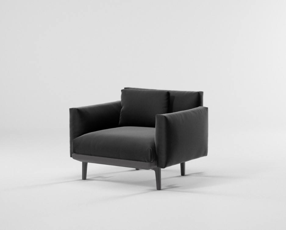 Кресло Boma Club Armchair KS2500100 Kettal ИСПАНИЯ