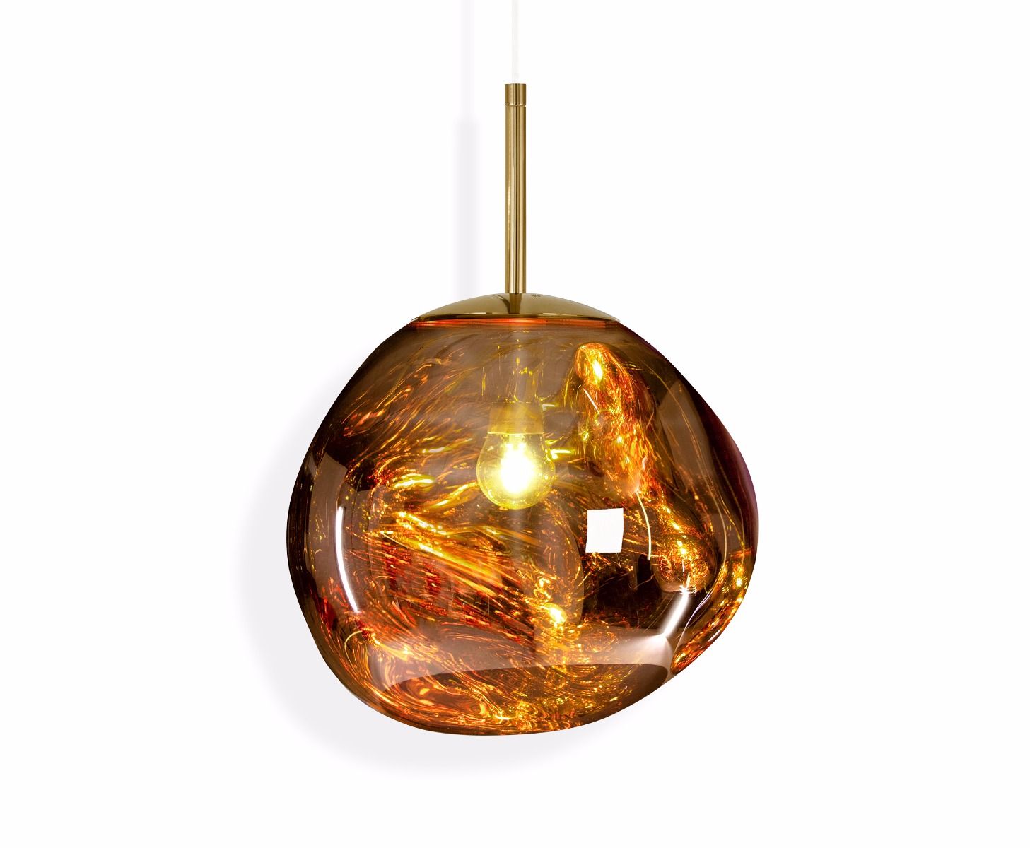 Подвесной светильник Melt Mini Pendant Gold MES02GEU Tom Dixon ВЕЛИКОБРИТАНИЯ