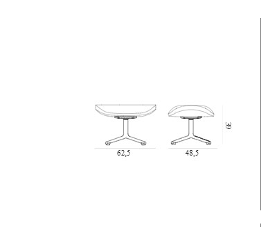 Подставка для ног HYG FOOTSTOOL SWIVEL Normann Copenhagen ДАНИЯ