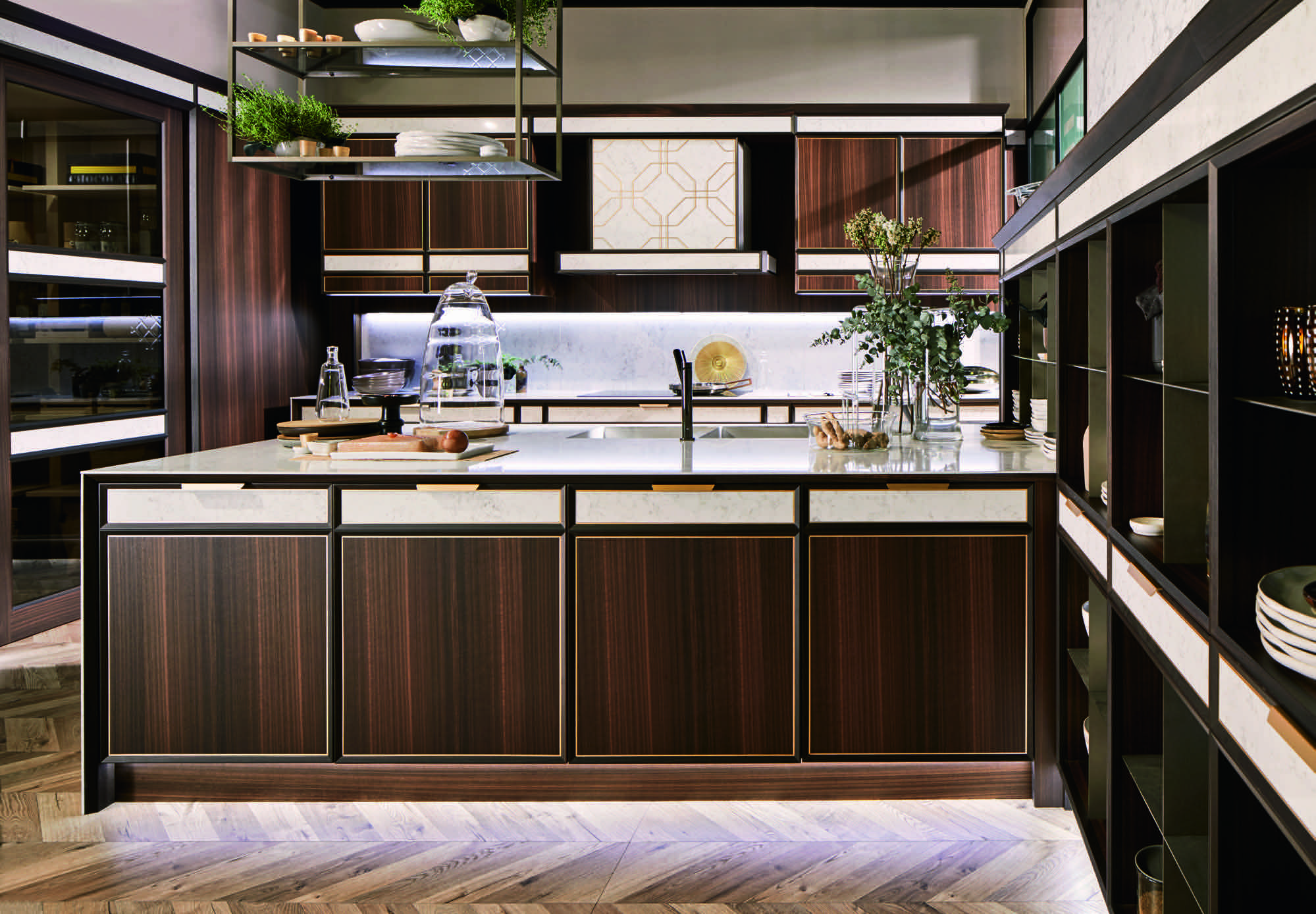 арт-деко в интерьере кухни