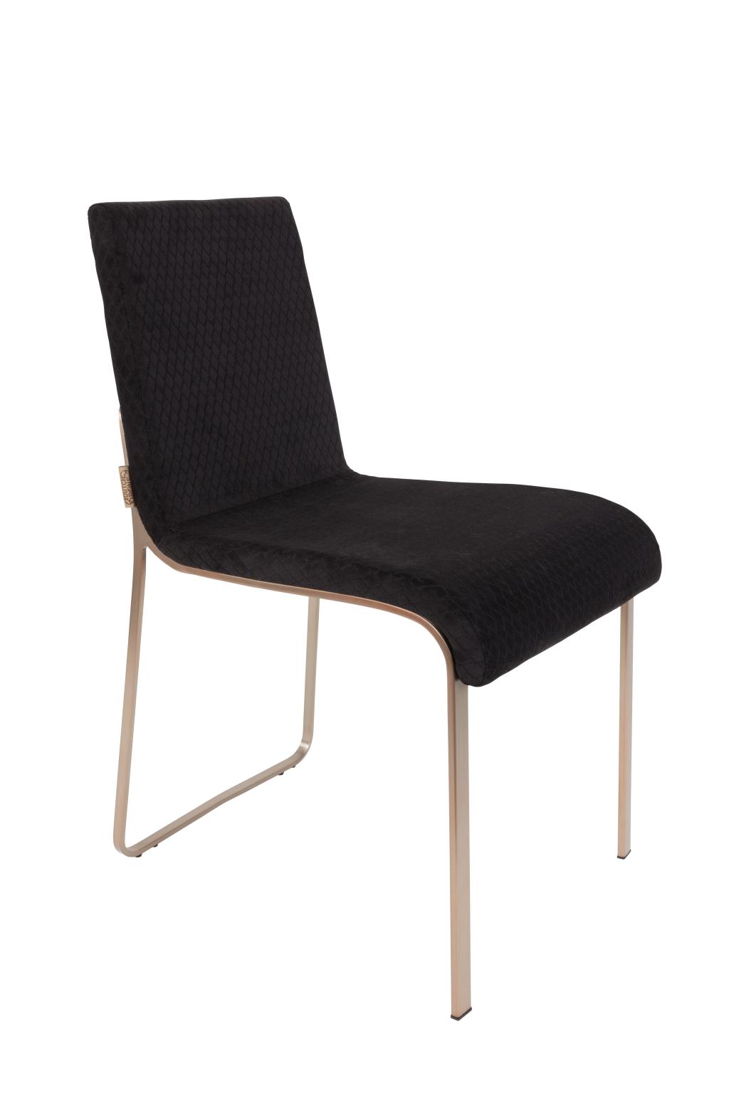 Стул CHAIR FLOR BLACK Dutchbone НИДЕРЛАНДЫ