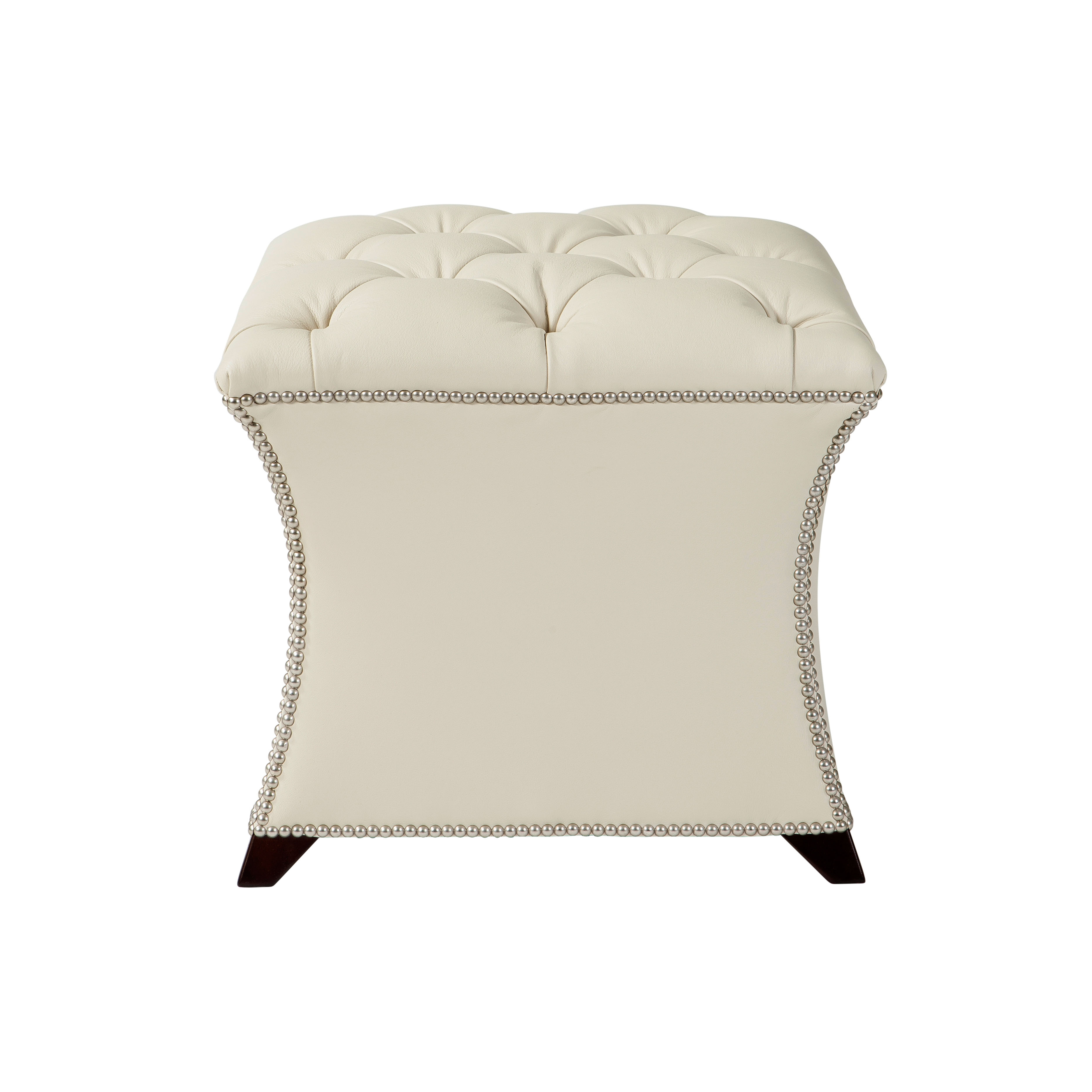 Пуф TUFTED HAYES STOOL 8057T Theodore Alexander США