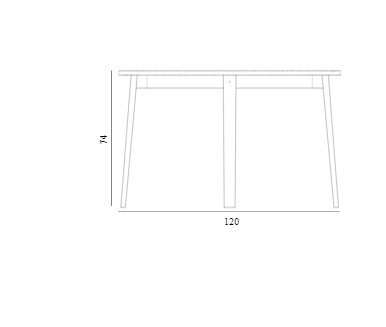 Стол SLICE LINOLEUM Ø120 cm Normann Copenhagen ДАНИЯ