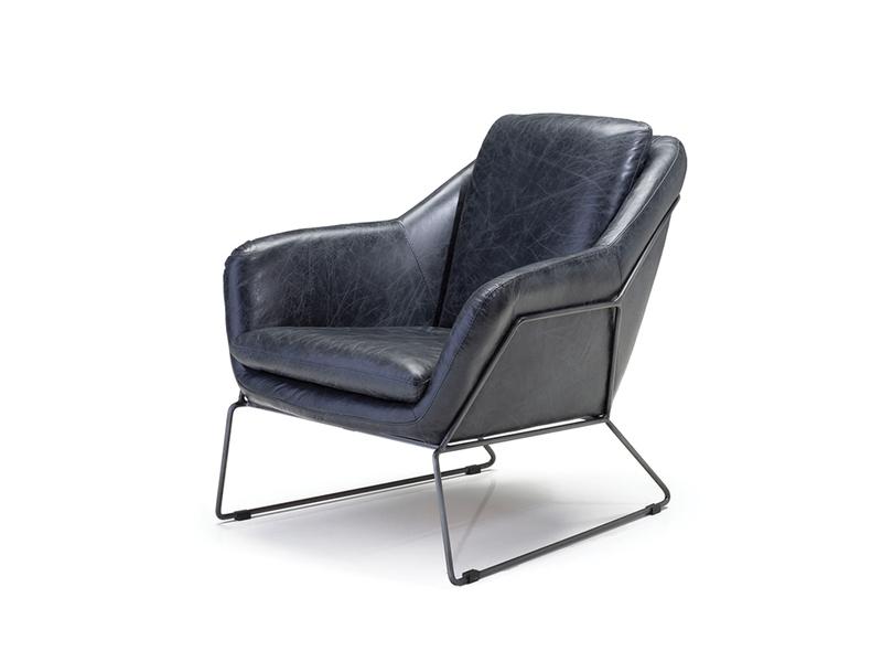 Кресло Jasper Leather Accent Chair DK modern furniture
