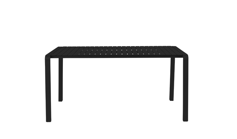 Стол садовый GARDEN TABLE VONDEL 168,5X87 BLACK 2200022 Zuiver НИДЕРЛАНДЫ