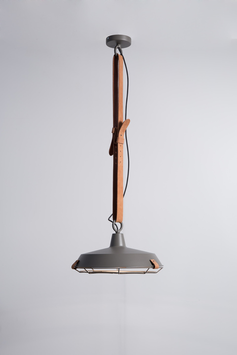 Светильник подвесной PENDANT LAMP DEK 40 GREY Zuiver НИДЕРЛАНДЫ
