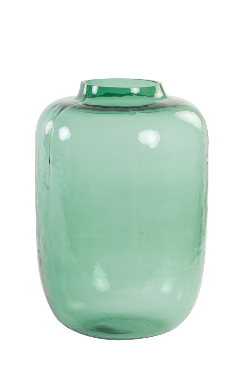 Ваза Vase Ø29x42 cm KOBALA glass green 5803381 Light & Living