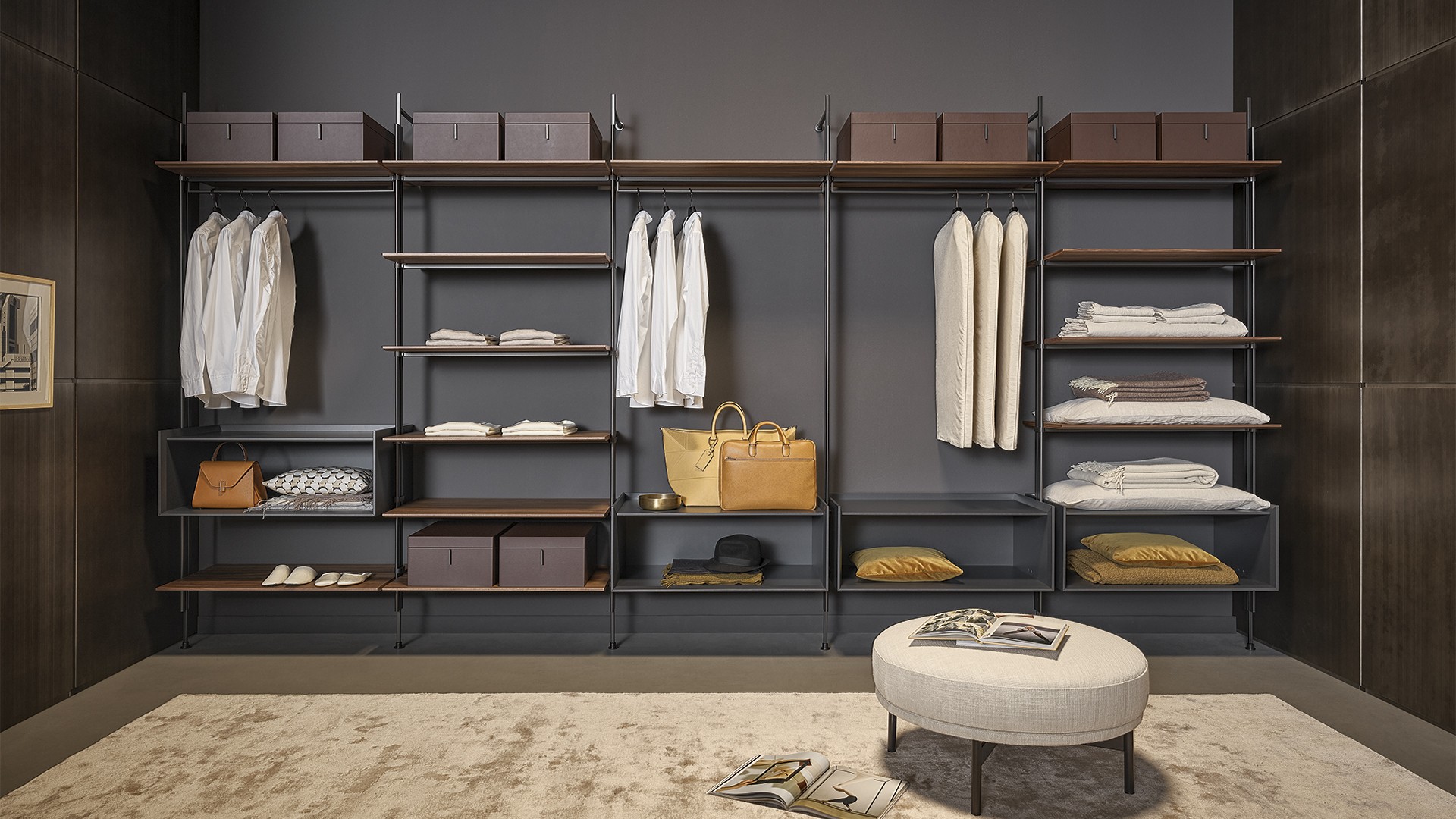 Шкаф Roll walk-in closet Bonaldo ИТАЛИЯ