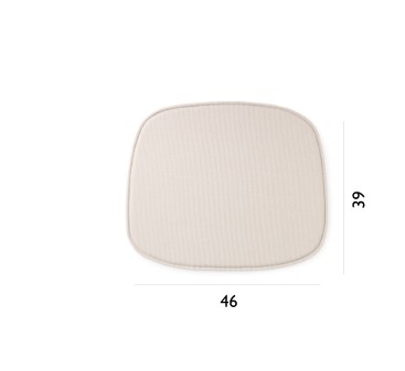 Стул SEAT CUSHION FORM Normann Copenhagen ДАНИЯ