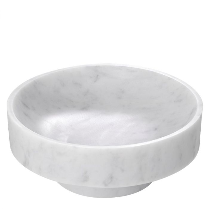 Тарелка Santiago marble white 114611 Eichholtz НИДЕРЛАНДЫ