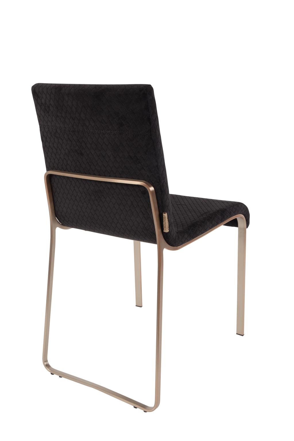 Стул CHAIR FLOR BLACK Dutchbone НИДЕРЛАНДЫ