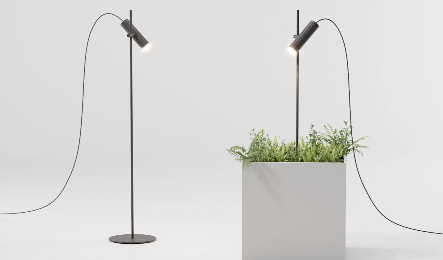 Напольная лампа Dots Objects Spotlight Planter Lamp KS5700500 Kettal ИСПАНИЯ