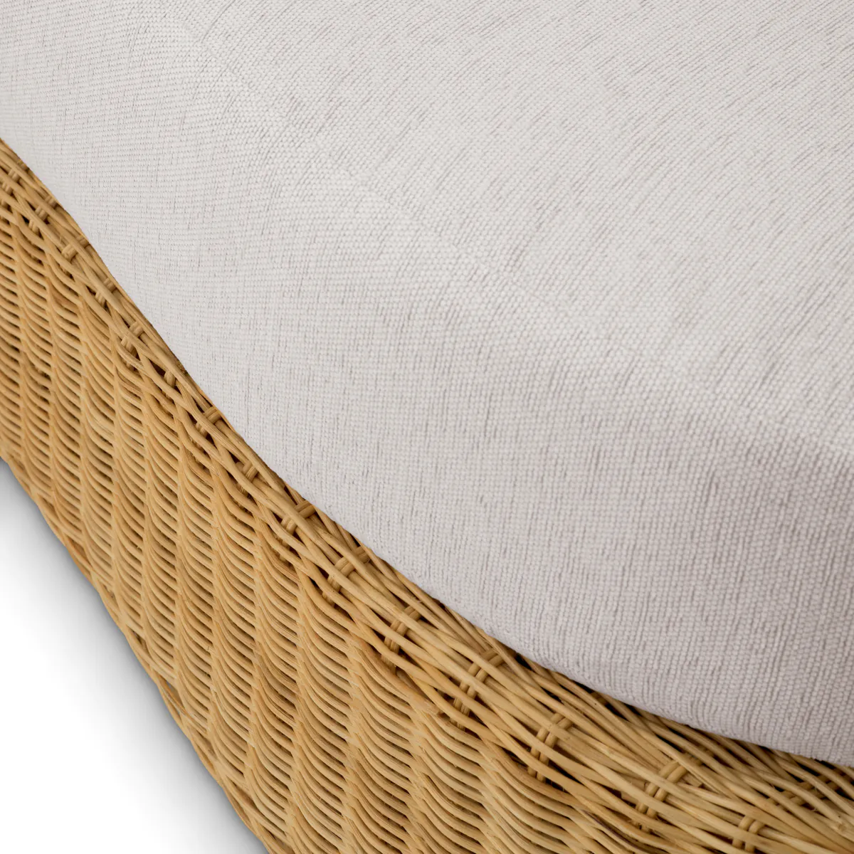 Диван Rafael natural rattan sentier cream Eichholtz НИДЕРЛАНДЫ