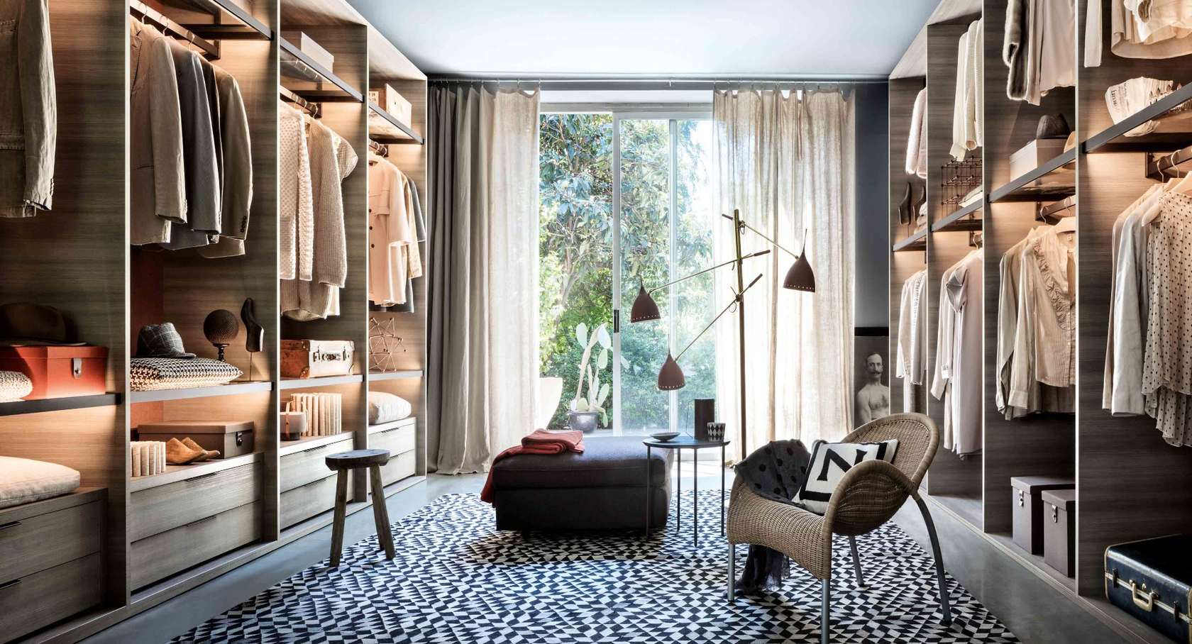 Гардеробная Open Lema