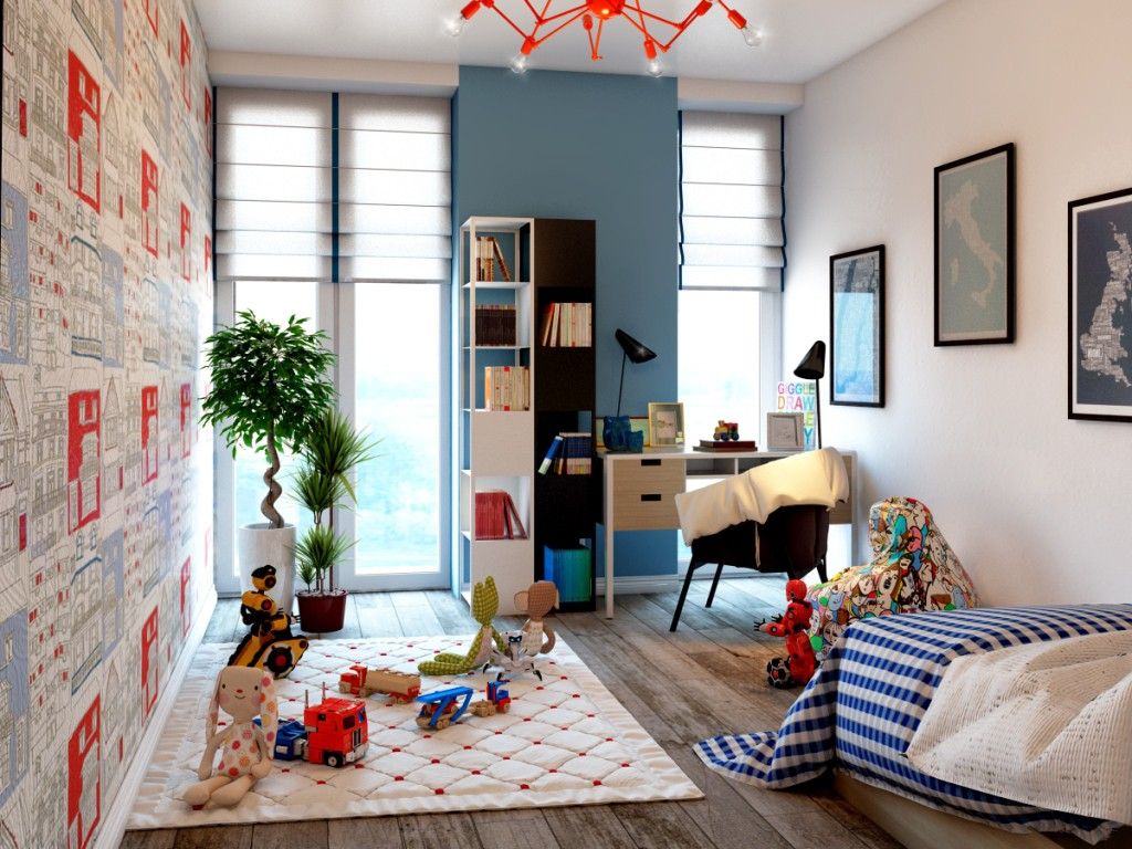 Детская комната в стиле Лофт