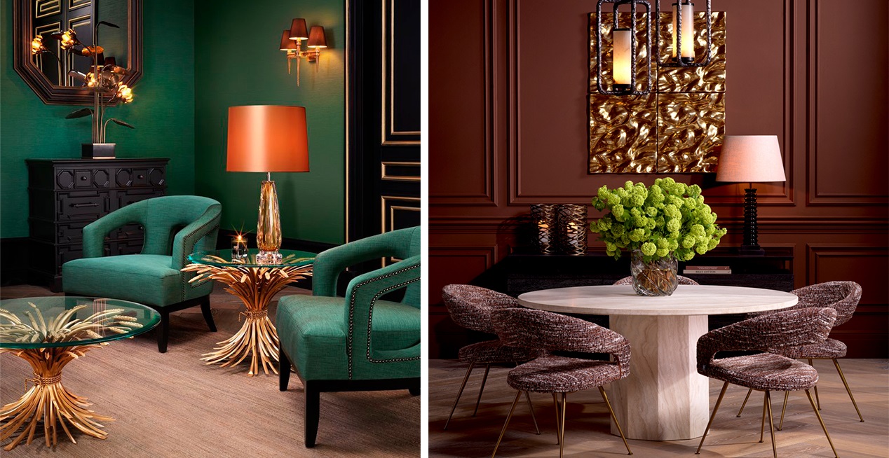 интерьер гостиной Eichholtz