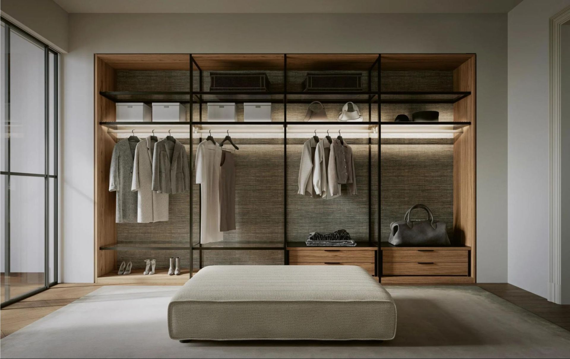 Гардеробные системы Lema