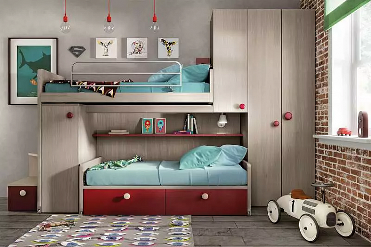 Современный дизайн детской комнаты