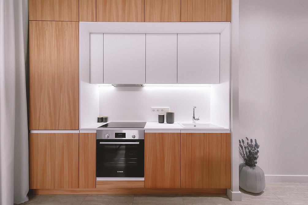 Кухня в ЖК "Одинград"