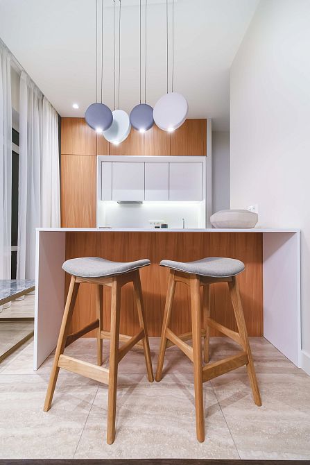 Кухня в ЖК "Одинград"