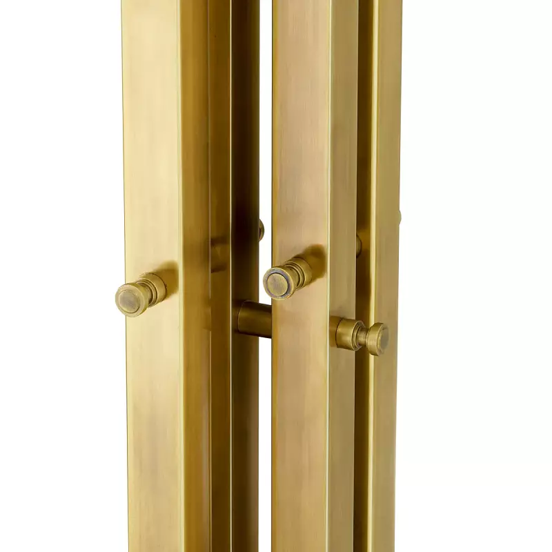 Торшер Destino vintage brass finish incl shade Eichholtz