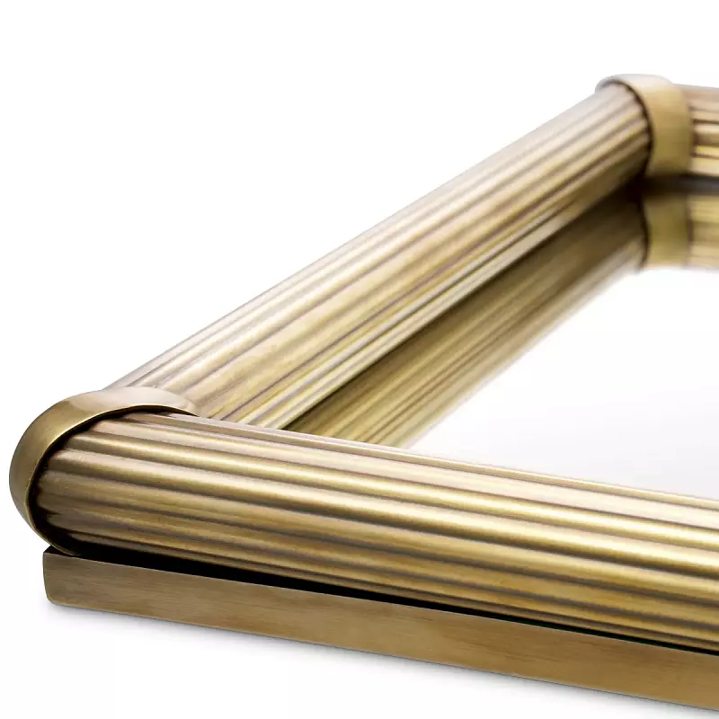 Поднос Lenora vintage brass finish Eichholtz