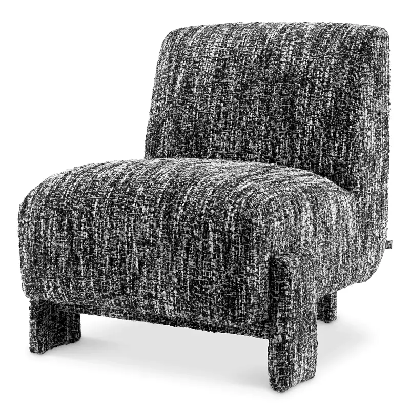 Кресло Rockdale bouclé sonata black 119247 Eichholtz