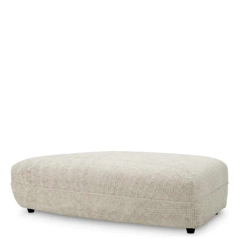 Оттоманка для модульного дивана Grand Avenue creststone beige - Ottoman Eichholtz