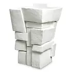 Кашпо Santanter white Eichholtz