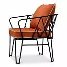 Кресло уличное Clifton blaise orange Eichholtz