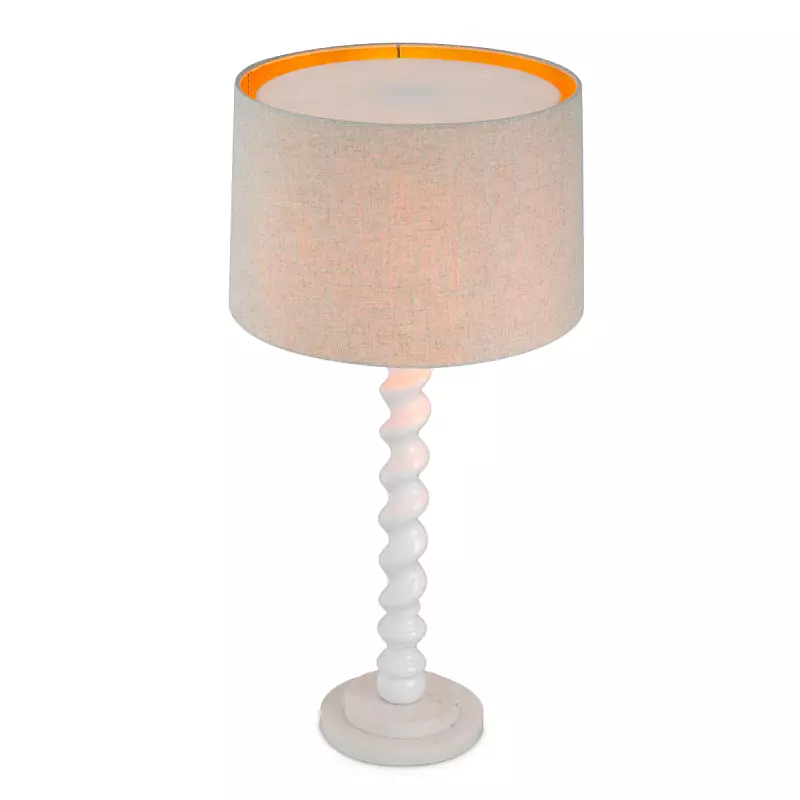 Настольная лампа Massimo piano white finish incl shade Eichholtz