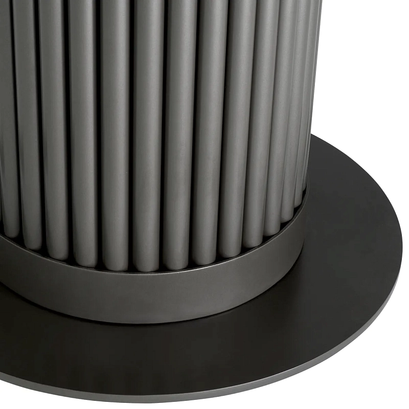 Обеденный стол Volterra Round marble look top 117743 Eichholtz