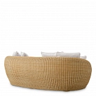 Диван Rafael natural rattan sentier cream Eichholtz