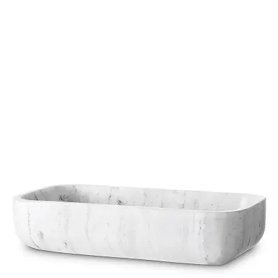 Чаша Vioujard white marble Eichholtz