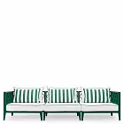 Диван уличный Ocean Club L green blaise off-florent green Eichholtz